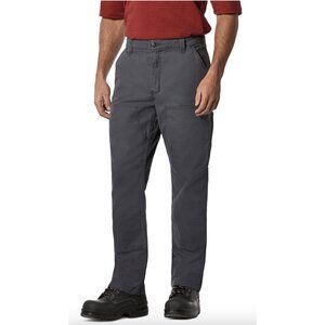 CARHARTT Rugged Flex Rigby Double Front Relaxed Fit Work Pants in Shadow Gray